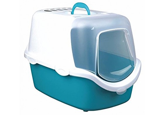 Vico kattentoilet met filter turquoise